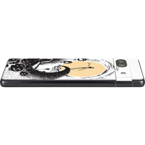 Disney The Nightmare Before Christmas Jack on Spiral Hill Art Google Pixel 7a Skin